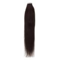 Straight Tape-In Hair Extensions Dark Brown (#2)