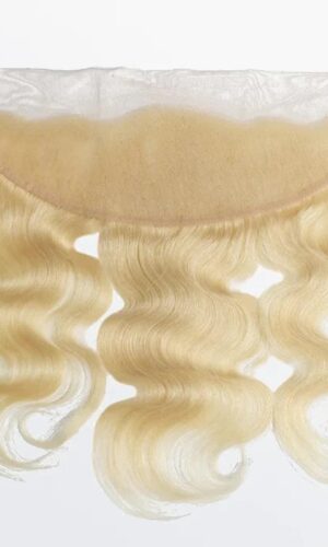 Body Wave HD Lace 13”X4” Platinum Blonde Frontal