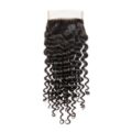 Curly HD Lace 4”X4” Natural Black Closure