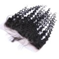 Curly HD Lace 13”X4”Natural Black Frontal