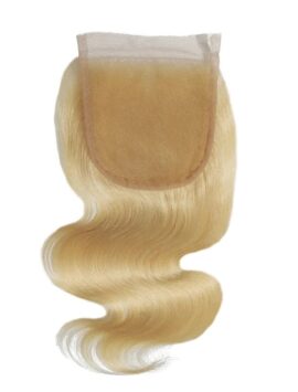 Body Wave HD Lace 4”X4” Platinum Blonde Closure