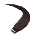 Straight Tape-In Hair Extensions Light Brown (#4)