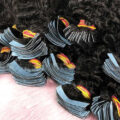 Curly Tape-In Hair Extensions Natural Black