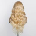 Platinum Blonde #613 Body Wave 13”x 4” Lace Front Wig