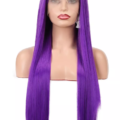 Purple 13”x 6” Lace Front Custom Colored Wig