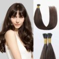 #2 Dark Brown I-Tip Remy Hair Extensions