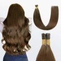 #1B Natural Black I-Tip Remy Hair Extensions