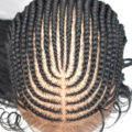 Custom Braided  Lace Front Wig