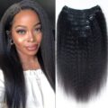 Natural Black Yaki Clip-Ins