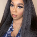 Yaki Natural Black 13”x 6” Lace Front Wig