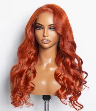 Glueless 5 x 5 Body Wave Wig – Orange