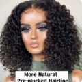 Glueless 5 x 5 Curly Wig