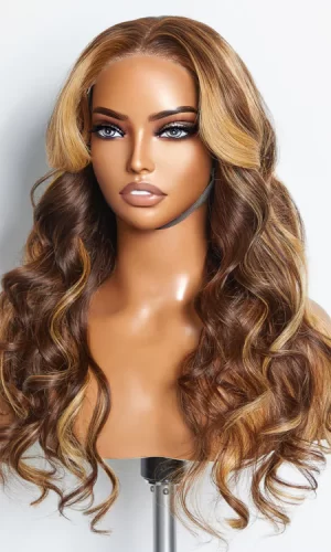 Glueless 5 x 5 Body Wave Wig – 4/27